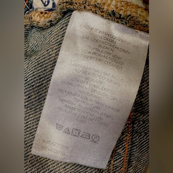 We The Free Tinsley Jeans Size 31 Light Wash Baggy High Rise Straight Leg - Picture 9 of 13